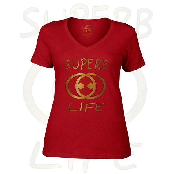 Superb Life-Gld Lnkz [V-Neck]