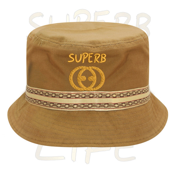 Superb Gld Lnkz Bucket Hat [Trim]